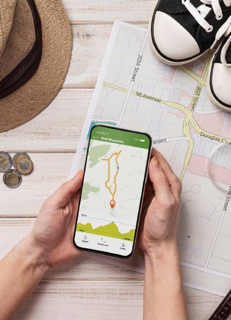 Travel destinations collage